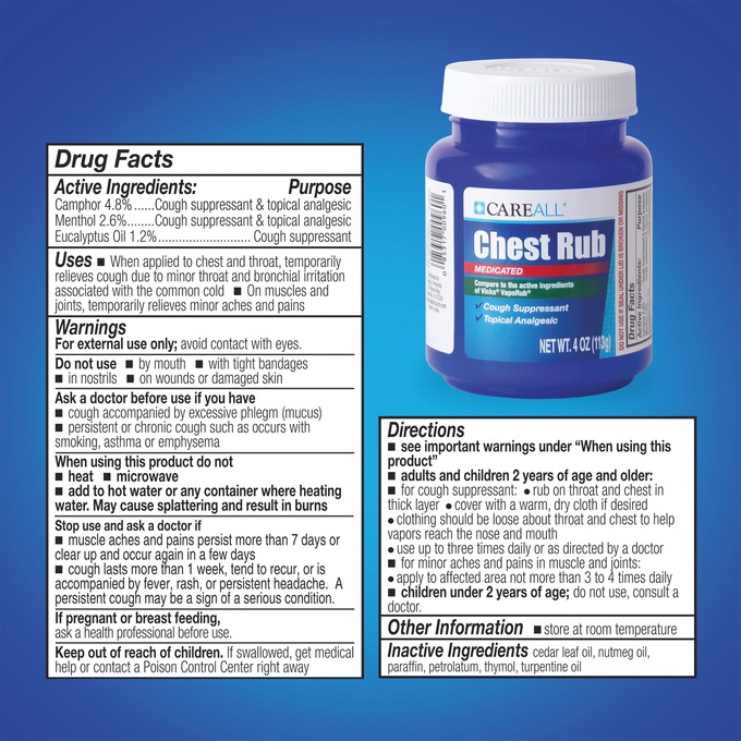 Medicated Chest Rub, , large