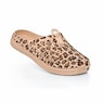 Women's Lightweight Perforated Comfort Clog, Leopard, large