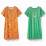 2-Pack Short-Sleeve Sleepshirts, , large