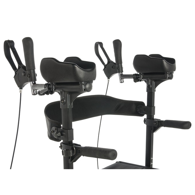 Upright Rollator, Graphite, large