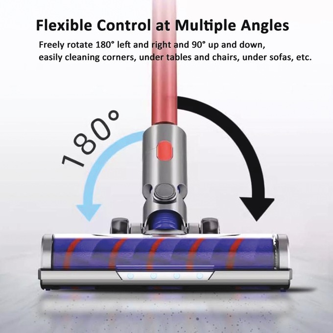 Milex Lazer Storm Cordless Turbo Cleaner, Blue, large