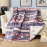 Quilted Throw, , large