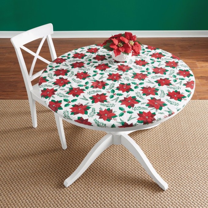 Indoor/Outdoor Fitted Tablecloths, , large