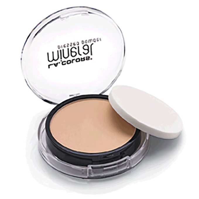 L.A. Colors Mineral Pressed Powder, True Beige, large