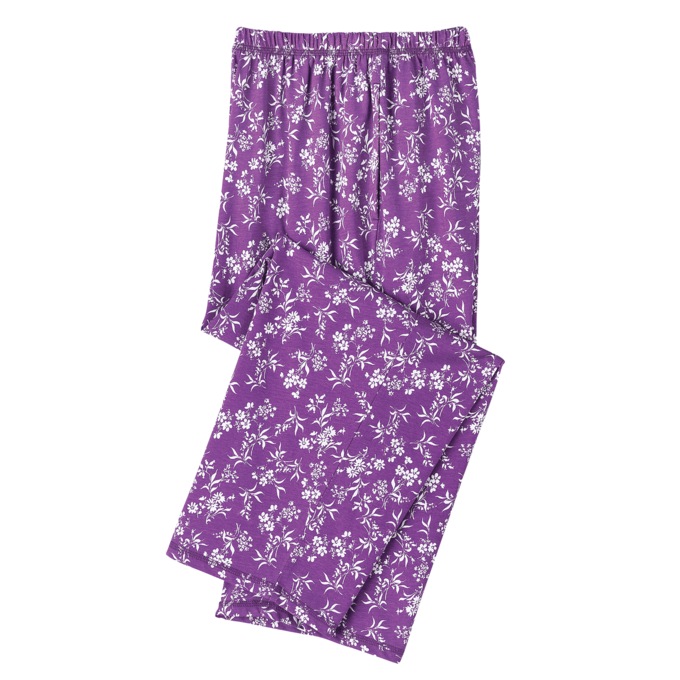 Printed Capri Pajama Set, , large