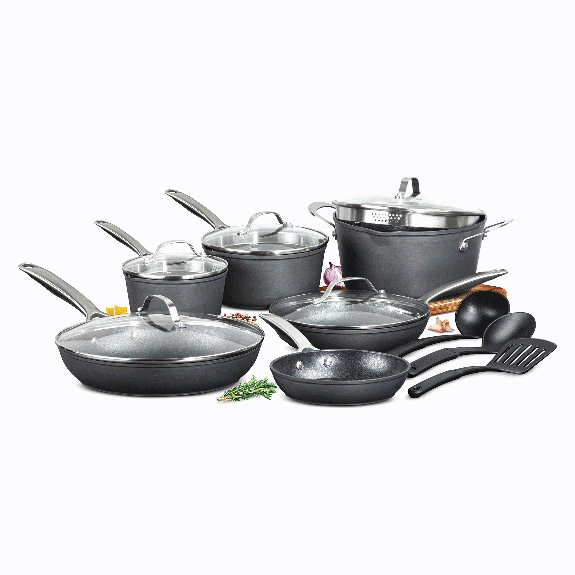 Granitestone&reg; Armor Max&trade; 14-Piece Cookware Set, , large