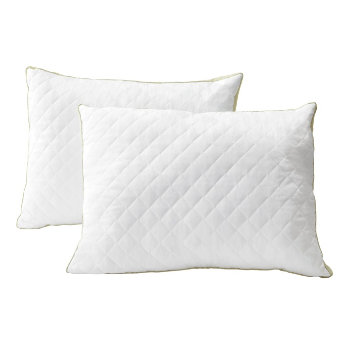 Set of 2 Density Pillows - Tailored Support for All Sleep Positions, , large