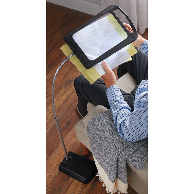 Floor Standing Magnifying Lamp, , large