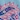 Cora Print Knit Robe, Blue Paisley, swatch