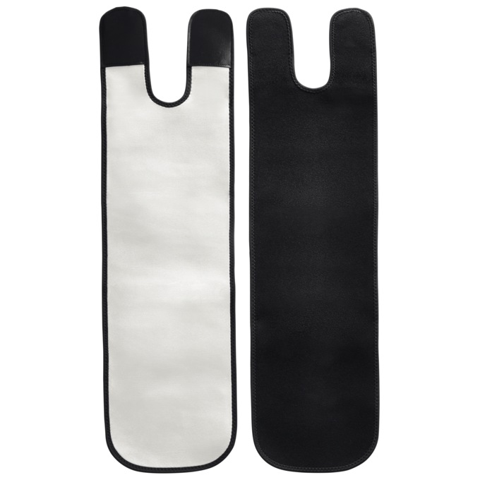 Set of 2 Evertone ThermoSlim Thigh Wraps, Black, large