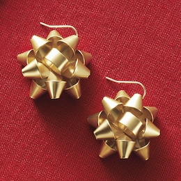 Bow Earrings, , large