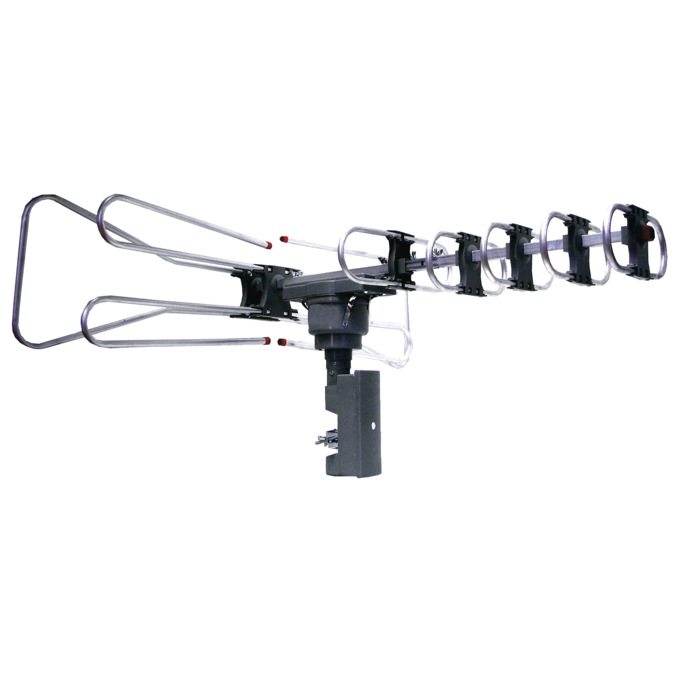 High-Powered Amplified Motorized Outdoor Antenna, , large