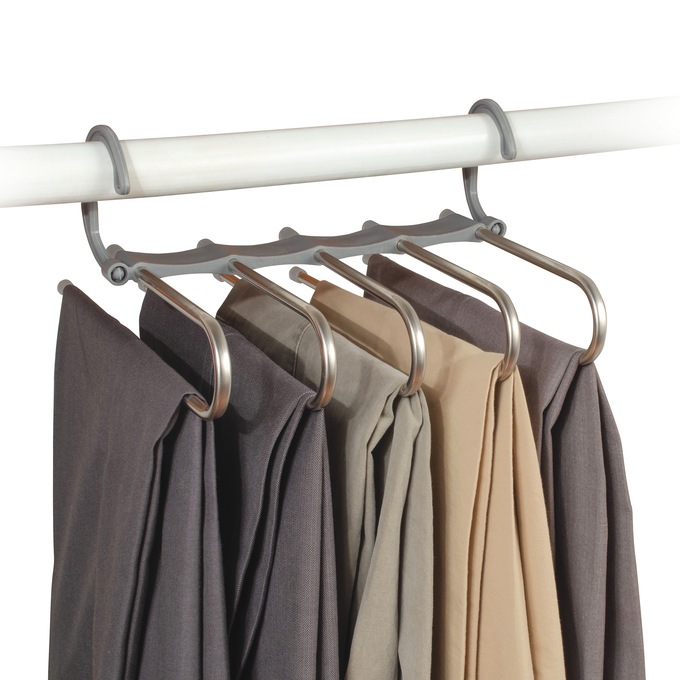 Space-Saving Pants & Accessory Hanger, , large