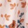 Peach Blue Border
