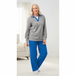 Color-Blocked Fleece Set, , large