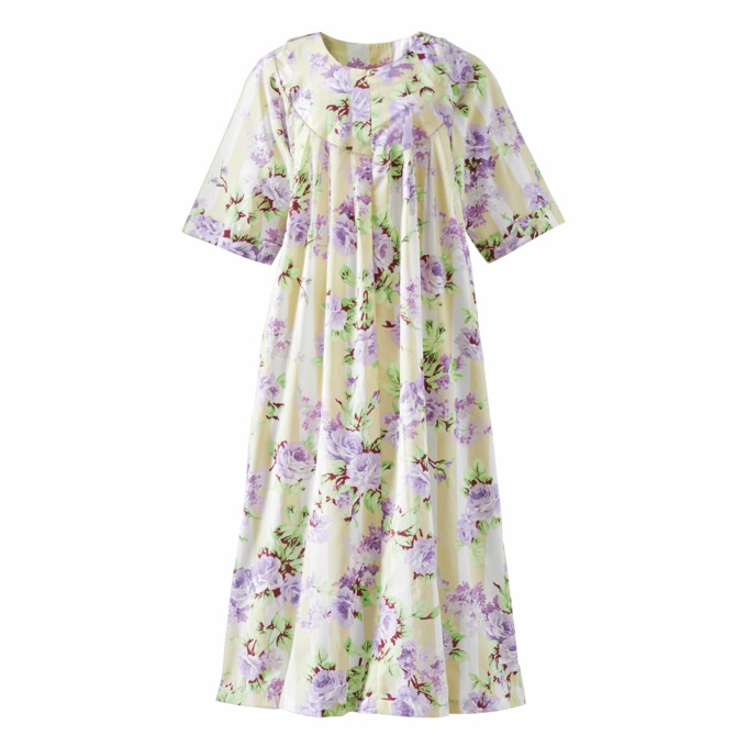 Long, Zip-Front Caftan, , large