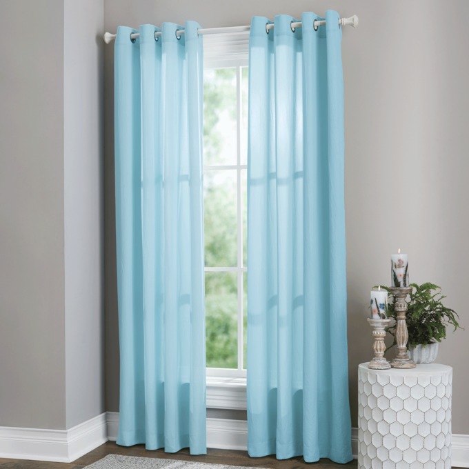 Harmony Crinkle Grommet Panel, , large