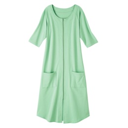 Zip-Up Terry Robe by Cozee Corner&reg;, , large