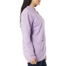 Snap-Front Cardigan, Lilac, large