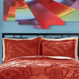 Rhapsody Chenille Sham, , large