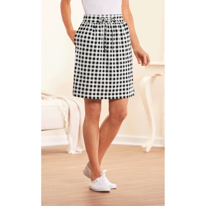 Knit Skort - Print, , large