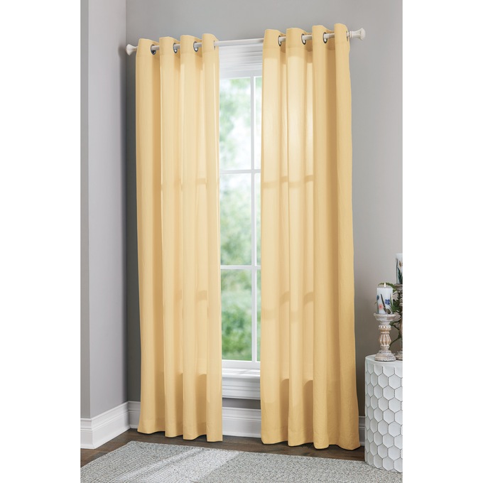 Harmony Crinkle Grommet Panel, , large