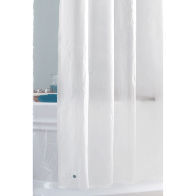 Clorox Shower Curtain Liner, Frost, large
