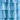 Ruffled, Layered Curtain Panel, Blue, swatch