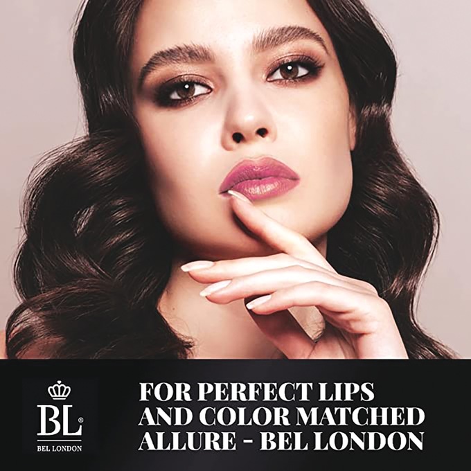 BEL London Lipstick & Lipliner Set, Rose, large