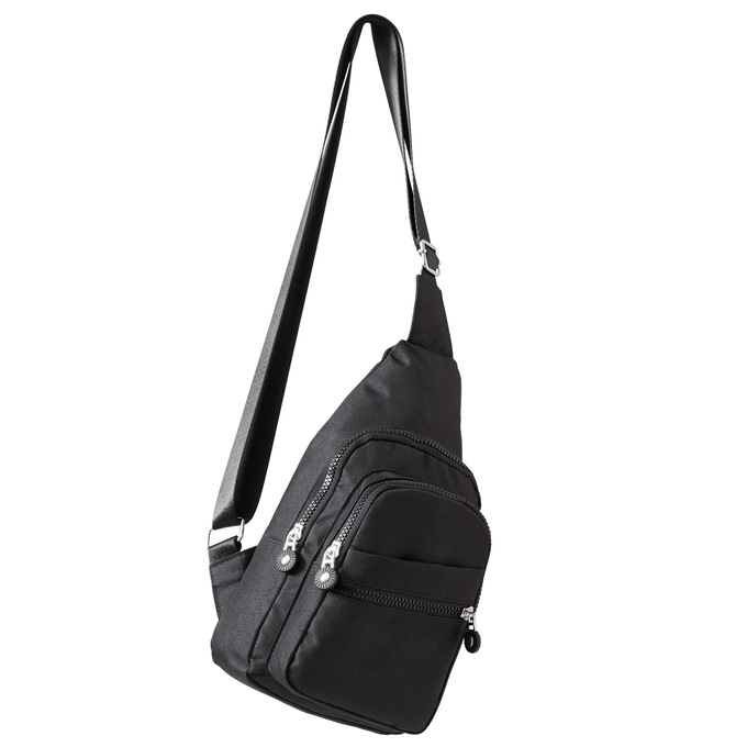 Shelby Slingback Bag, Black, large