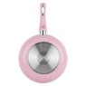 Chef Tested 11-Piece Granite Ceramic Nonstick Cookware Set, Pink, large
