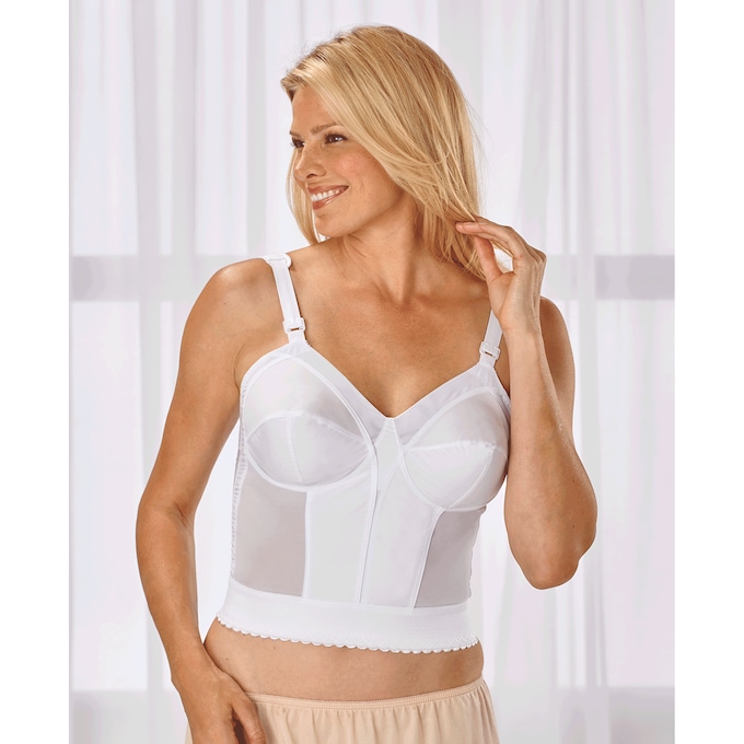 Exquisite Form Longline Back-Close Bra, , large