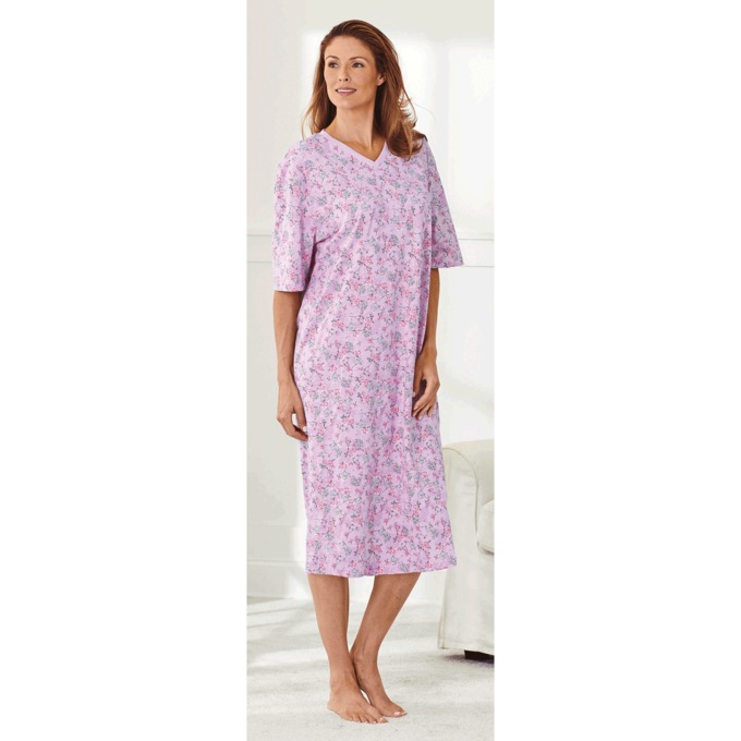 V-Neck Sleepshirts, , large