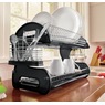 Space-Saving 2-Tier Dish Drying Rack with Utensil Holder, , large