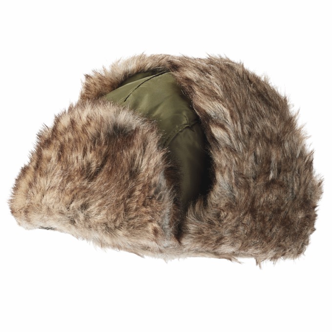 Men's Aviator Hat, Green, large