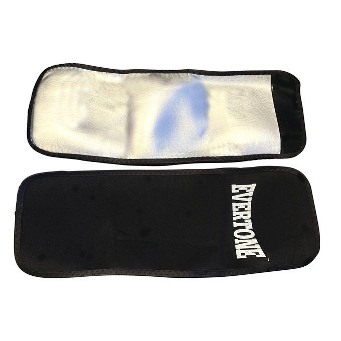 Set of 2 Evertone ThermoSlim Thigh Wraps, Black, large