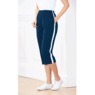 Contrast Stripe Capris, , large