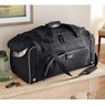 Personalized Duffel Bag with Shoe Pocket and Lockable Zips, , large