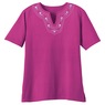 Embroidered Capri Set, , large