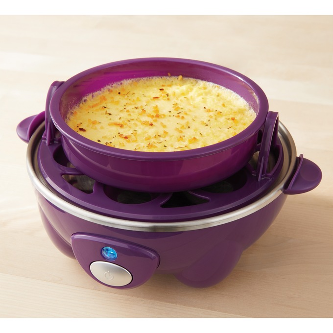 Elite Gourmet 7-Egg Cooker with Timer, , large