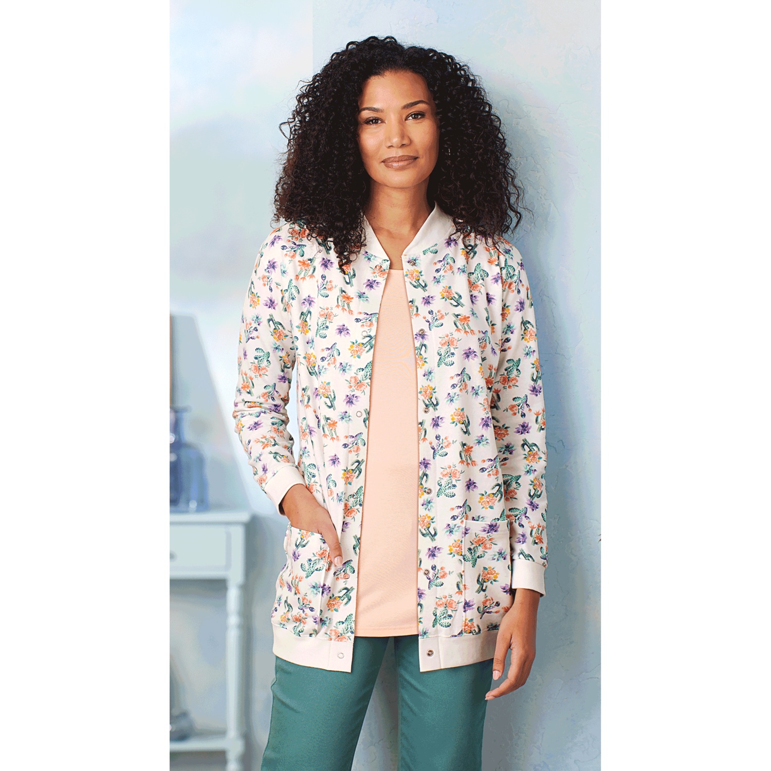 Snap-Front Cardigan | Harriet Carter