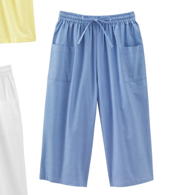 Easy Pull-On Capri, , large