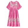 Border Print Patio Dress, , large