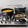 Granitestone Diamond Stackmaster 10-Piece Space-Saving Cookware Set, , large