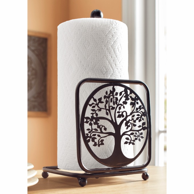 Tree of Life Paper Towel Holder, , large