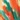 Ethel Knit Head Cover, Green Abstract, swatch