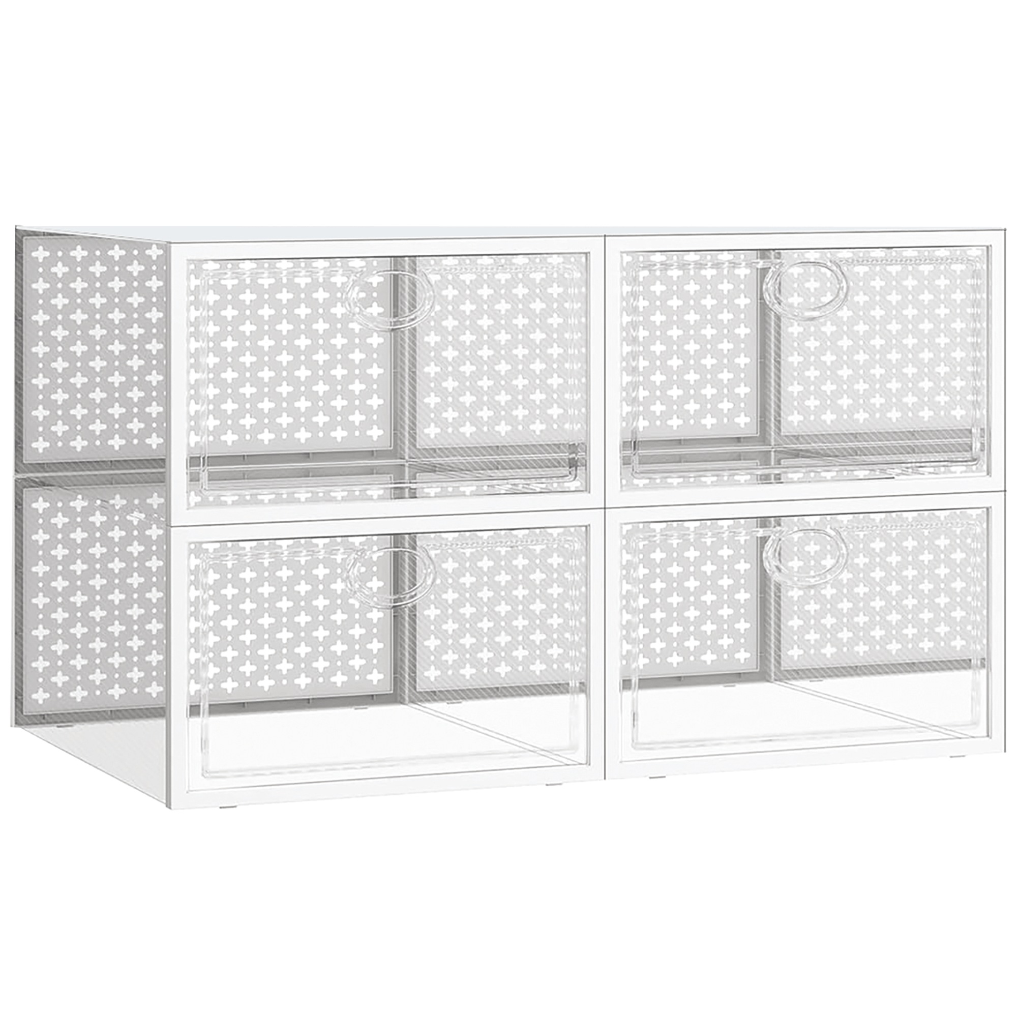 Set of 4 Shoe Butler, , large