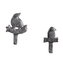 Set of 2 Bird Hooks, , large