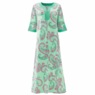 Cora Print Knit Robe, , large