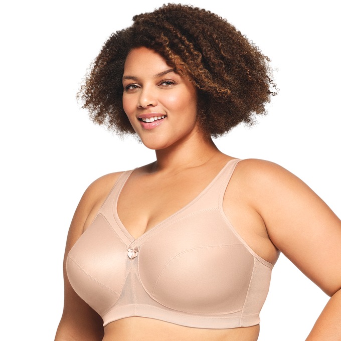 Glamorise MagicLift Active Support Bra, Café, large